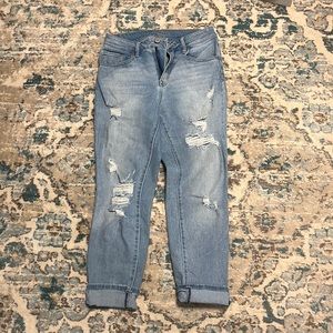 Light wash Girlfriend Jean - 8